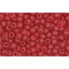 Buy cc5cf - perles de rocaille Toho 11/0 transparent frosted ruby (10g)