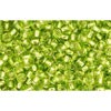 Buy cc24 - perles de rocaille Toho 11/0 silver lined lime green (10g)
