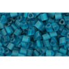 Buy cc7bdf - perles toho triangle 2.2mm transparent frosted teal (10g)
