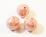 Acheter en gros Lot de 3 perles roses à facettes en acrylique support DIY