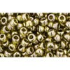 Buy cc457 - Toho rock beads 8/0 gold lustered green tea (10g)