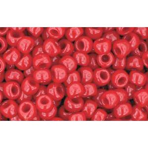 Achat en gros cc45 perles de rocaille Toho 8/0 opaque pepper red (10g)