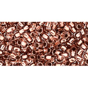 Buy cc740 - perles rondes Toho Takumi LH 11/0 copper-lined crystal(10g)