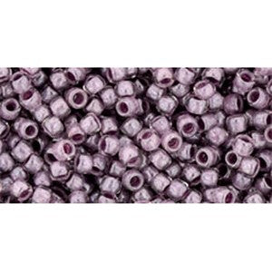 Buy cc353 - perles rondes Toho Takumi LH 11/0 353 Crystal Lavender Lined (10g)
