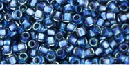 Buy cc263 - perles rondes Toho Takumi LH 11/0 inside color rainbow crystal/light capri (10g)