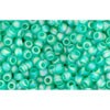 Buy cc164bf - Toho rock beads 11/0 trans-rainbow frosted dark peridot (10g)