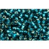 Buy cc27bd - Toho rock beads 11/0 silver lined teal (10g)