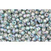 Buy cc176 - Toho rock beads 11/0 transparent rainbow black diamond (10g)
