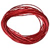 Buy Cotton cord red wax 1mm, 5m (1)