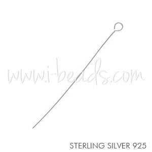 Buy Silver round head nails 925 0.5x50mm (5)
