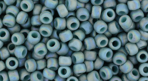 Buy CC2634F - Rocaille Beads Toho 8/0 Semi Glazed Rainbow Turquoise (10g)