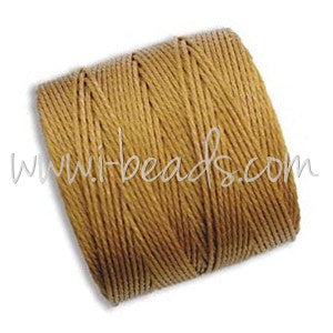 Buy S-lon nylon yarn braided gold 0.5mm 70m (1)