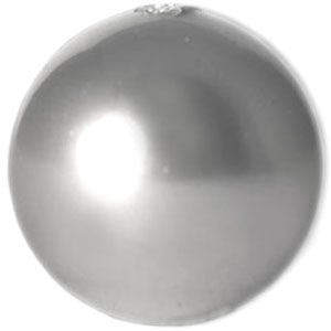 Perles Cristal 5811 crystal light grey pearl 14mm (5) - LaMercerieDesCopines