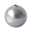 Perles monter Cristal 5818 crystal light grey pearl 8mm (4) - LaMercerieDesCopines