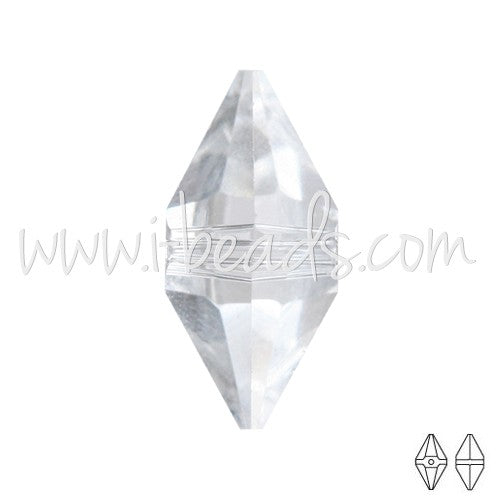 Cristal Elements 5747 double spike crystal 12x6mm (1) - LaMercerieDesCopines