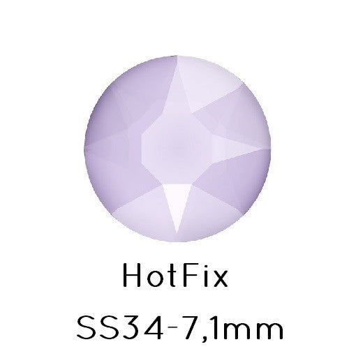 Buy cristal 2078 hot fix flat back rhinestones Lilac SS34 -7.1mm (12)