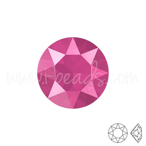 Cristal 1088 xirius chaton crystal peony pink 6mm-SS29 (6) - LaMercerieDesCopines