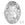 Beads wholesaler Cristal 4120 ovale crystal silver patina 18x13mm (1)