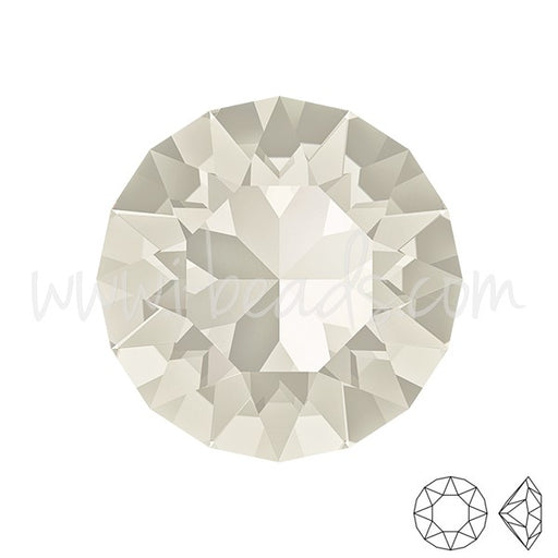 Cristal Cristal 1088 xirius chaton crystal silver shade 8mm-SS39 (3) - LaMercerieDesCopines