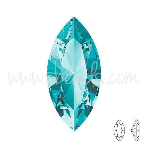 Buy Crystal 4228 Light turquoise shuttle 15x7mm (1)