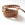 Beads wholesaler Swedish Studded Golden Mat Maron Coconut 4.5 mm - Swedish cord with meter, black, 4.5x2 mm