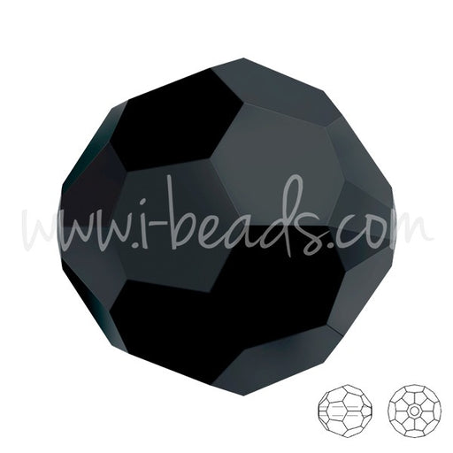 Buy Crystal round beads 5000 jet 10mm (2)