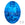 Beads wholesaler Cristal 4120 ovale sapphire 18x13mm (1)