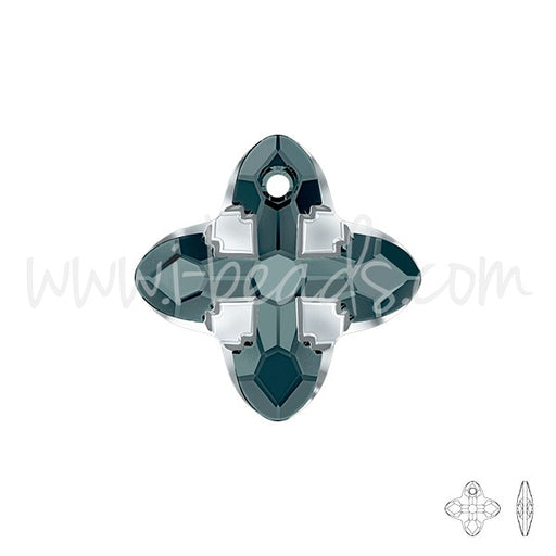 Buy Pendentif cristal 6868 cross tribe graphite light chrome Z 14mm (1)