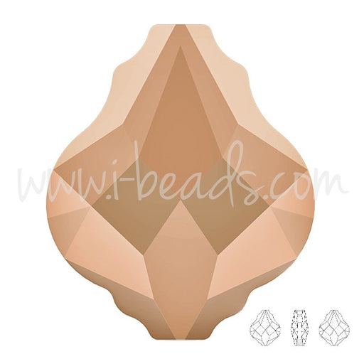 Buy Perle cristal 5058 Baroque crystal rose gold 2x 14mm (1)