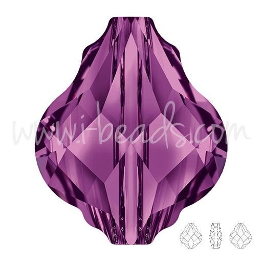Buy Perle cristal 5058 Baroque amethyst 14mm (1)