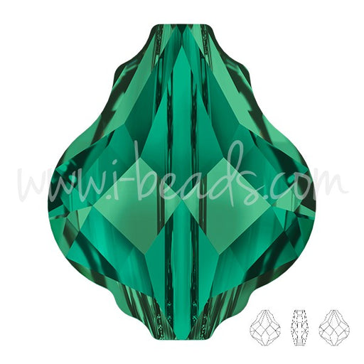 Buy Perle cristal 5058 Baroque emerald 14mm (1)