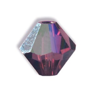 Buy Perles cristal 5328 xilion bicone amethyst ab 6mm (10)