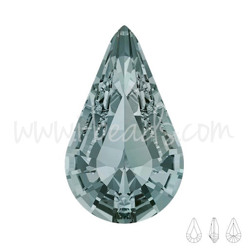 Buy Cristal 4328 black diamond 10x6mm (2)
