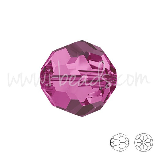 Buy Pearls Rondes Cristal 5000 Fuchsia 4mm (20)