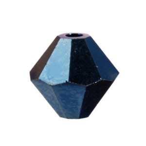 Buy Perles cristal 5328 xilion bicone metallic blue 2x 6mm (10)