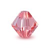 Buy Perles cristal 5328 xilion bicone rose peach 4mm (40)