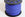 Beads wholesaler 3mm electric blue suede - cord per metre