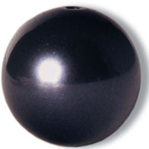 Perles Cristal 5810 crystal night blue pearl 12mm (5) - LaMercerieDesCopines