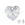 Beads wholesaler Pendentif coeur cristal 6228 crystal silver patina effect 10mm (1)