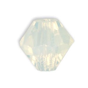 Buy Perles cristal 5328 xilion bicone white opal 6mm (10)