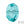 Beads wholesaler Perles briolette cristal 5040 light turquoise 8mm (6)