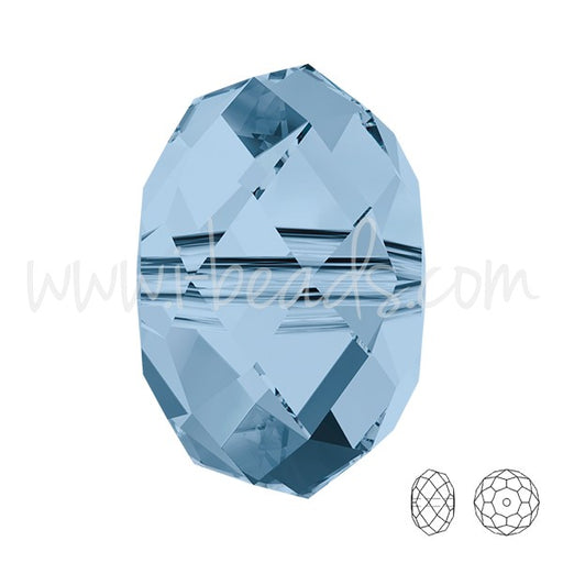 Buy Perles briolette cristal 5040 denim blue 8mm (6)