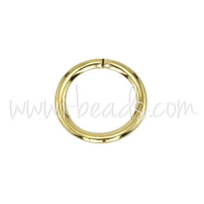 Buy 144 Beadalon Open Rings gold-plated 8mm (1)