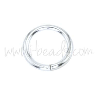 Buy 144 open rings beadalon silver plated 10mm (1)
