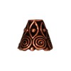 Buy Cone Spiral Metal Aged Copper Finish 8.5mm (1)