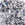 Retail Perles facettes de boheme silver blue crystal 4mm (100)