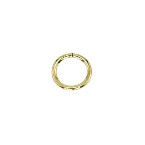Buy 144 open rings beadalon gold plated 4mm (1)