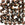 Beads wholesaler Faceted beads of bohemian dark bronze 6mm (50)