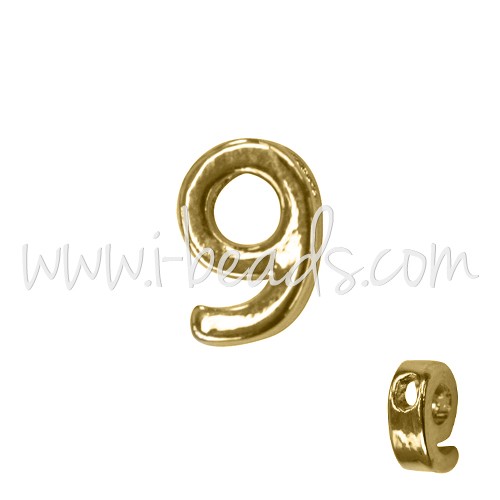 Buy Pearl Number 9 Gold Plated 7x6mm (1)