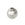 Beads wholesaler Pearl ball brass metal plated silver 6mm (5)